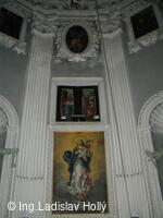 Tovačov, Zámek - interiér - zámecká kaple